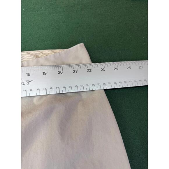 Talbots Pants Womens 18W Cropped Ankle Straight Cotton Stretch Khaki Classic - Picture 6 of 11